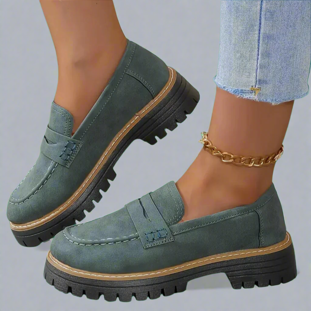 Handcrafted elegant slip-on loafers