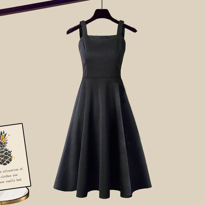 Monica - Elegant knitted dress set